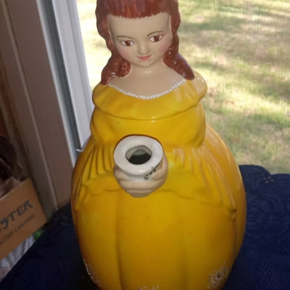 Unmarked Lady Tea Pitcher